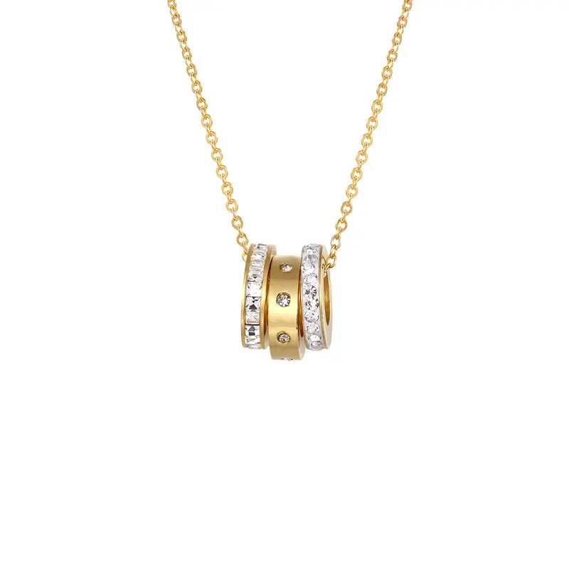 Triple Ring Deux Jewelled