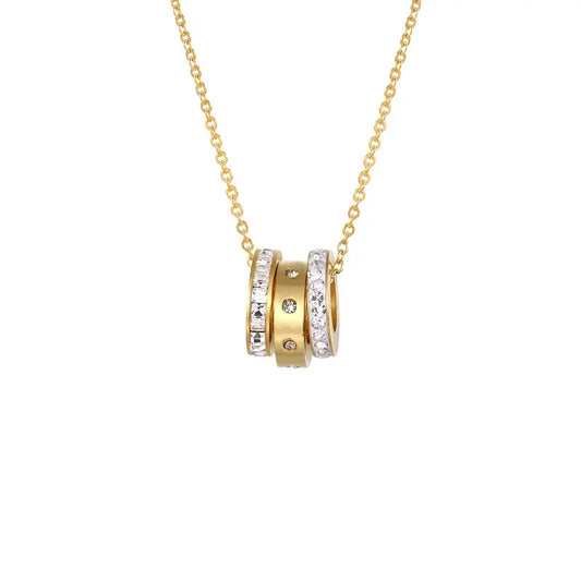 Triple Ring Deux Jewelled
